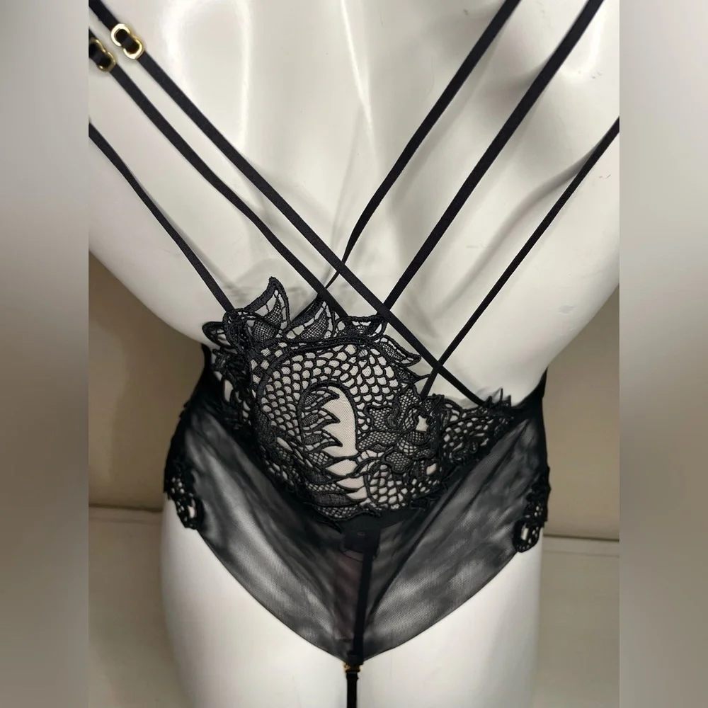 Victoria’s Secret Bodysuit Very Sexy Bodysuit VS Lingerie VS Dragon Teddy 🆕🌙 🐉
